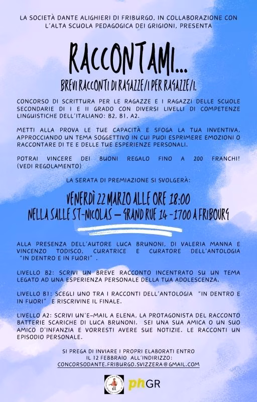 Locandina «Raccontami…»