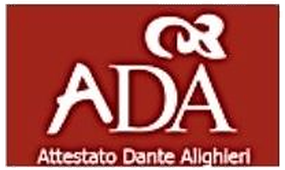 Logo ADA — Attestato Dante Alighieri