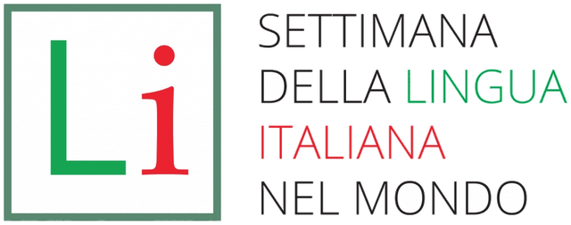 Logo Settimana della Lingua Italiana nel Mondo